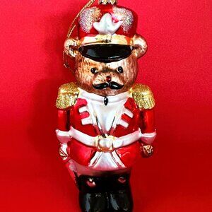 Vintage Lumiere Teddy Ornament